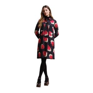 Regatta Orla Kiely Leaf Print Dress / Shadow Elm Pink Size 10